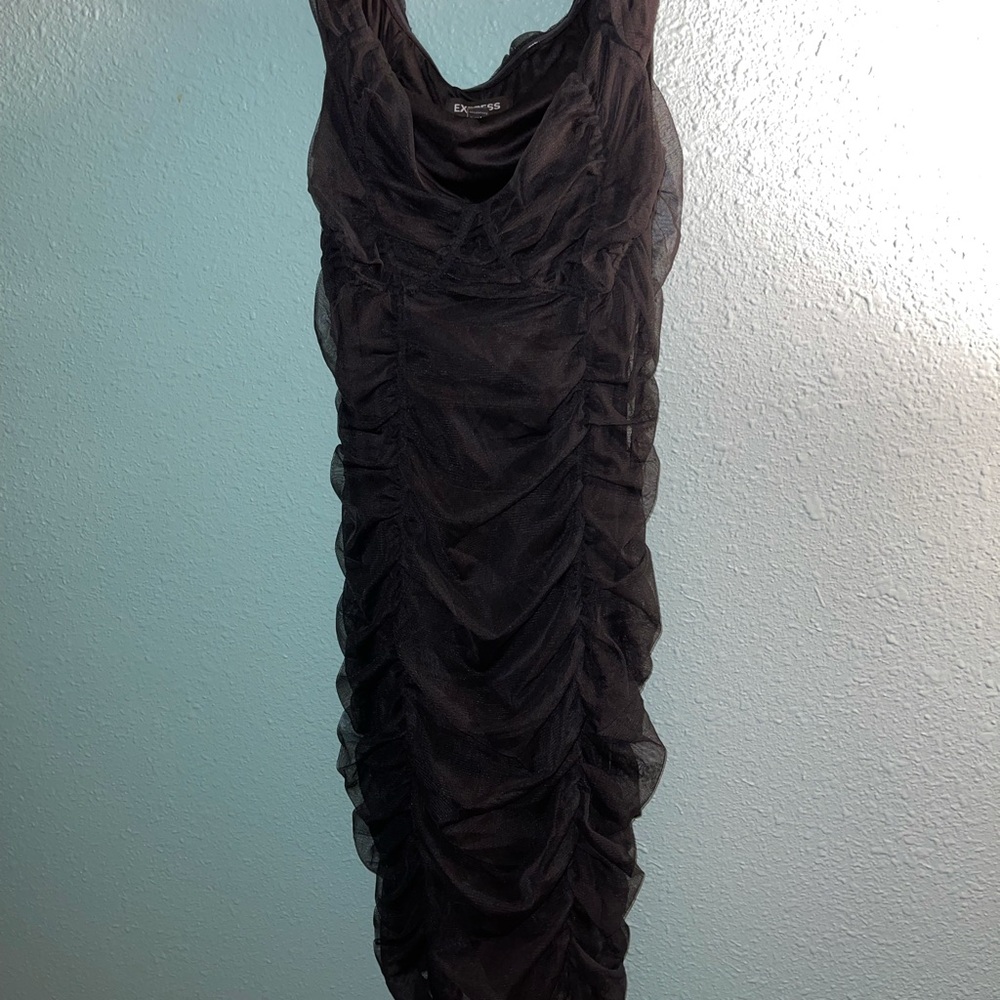 Mini black dress